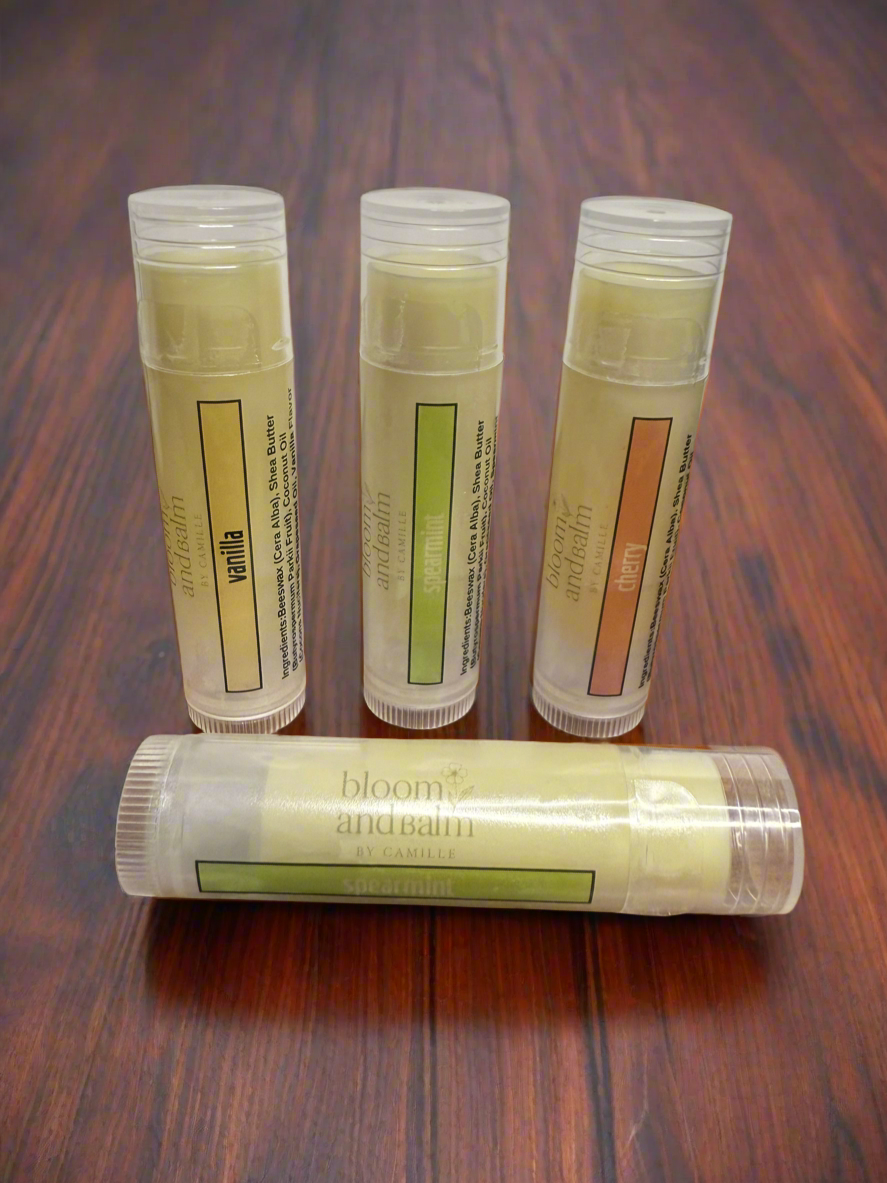 Spearmint Flavor- Beeswax Natural Lip Balm